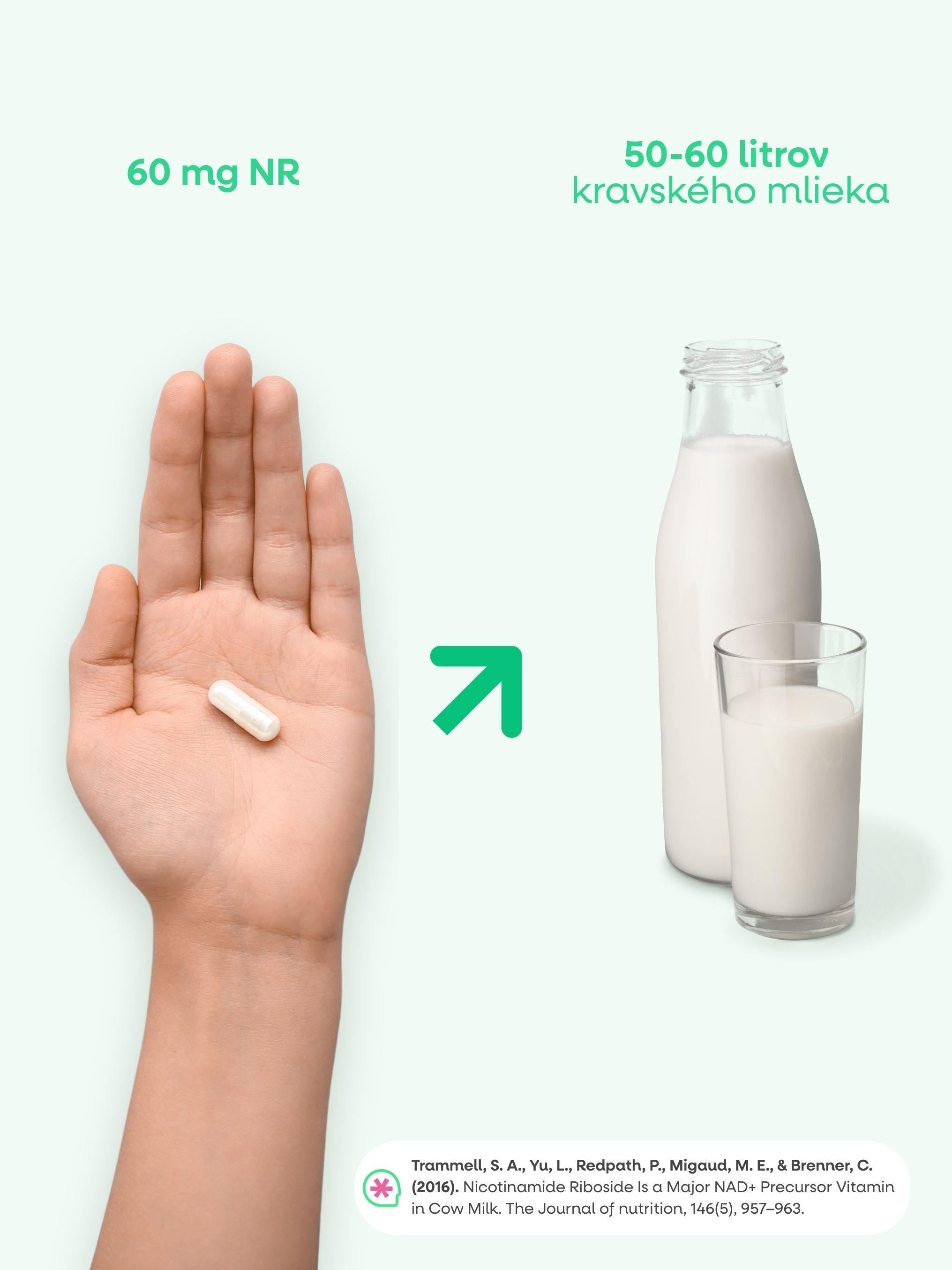 BrainMax NAD+ Eternal, 60 rostlinných kapslí